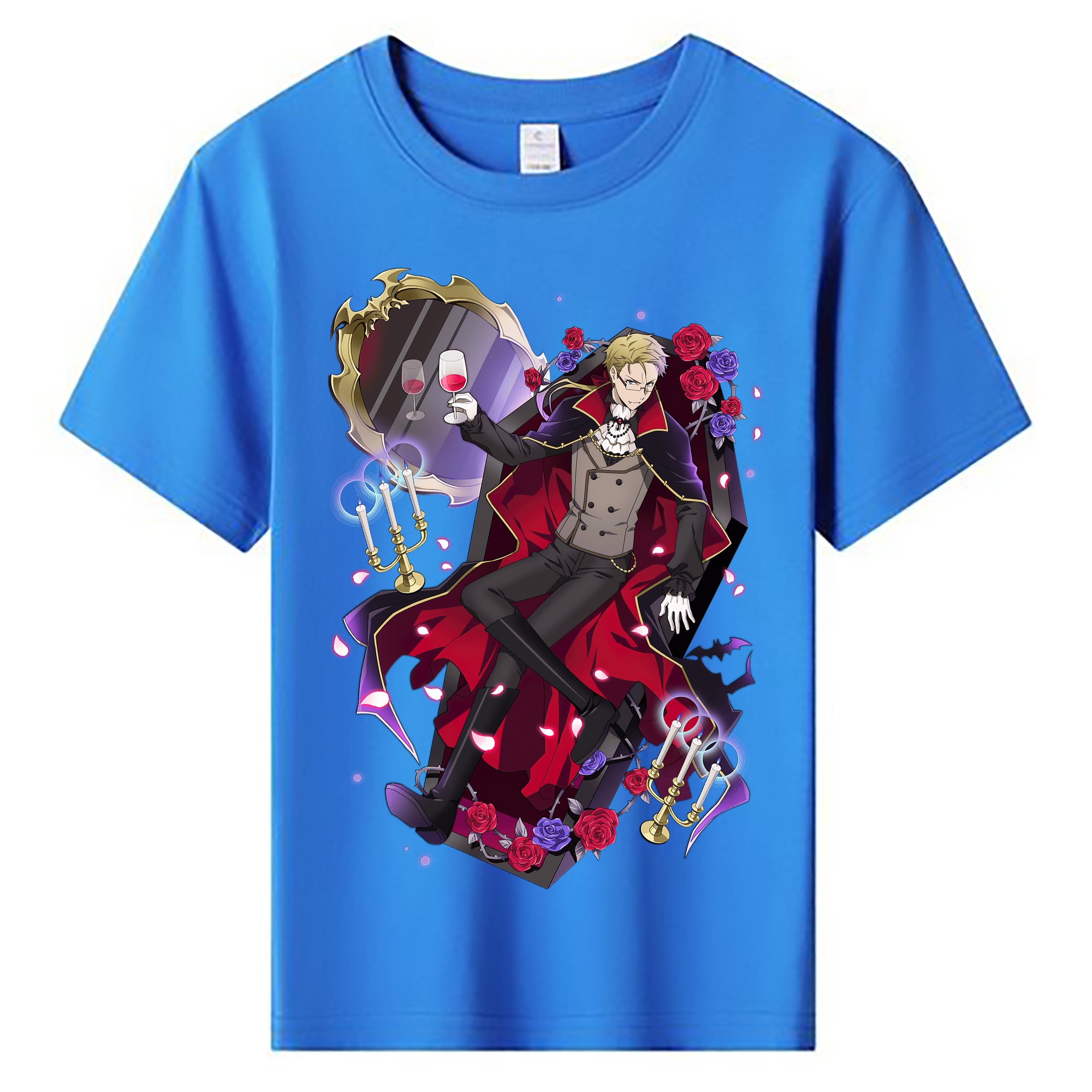 （画像用） 文豪ストレイドッグス Bungo Stray Dogs 綿100％キッズTシャツ（フロントプリント）